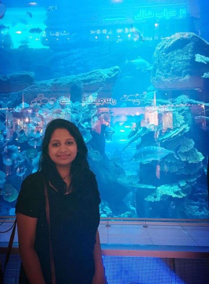 aqurium in burj khalifa