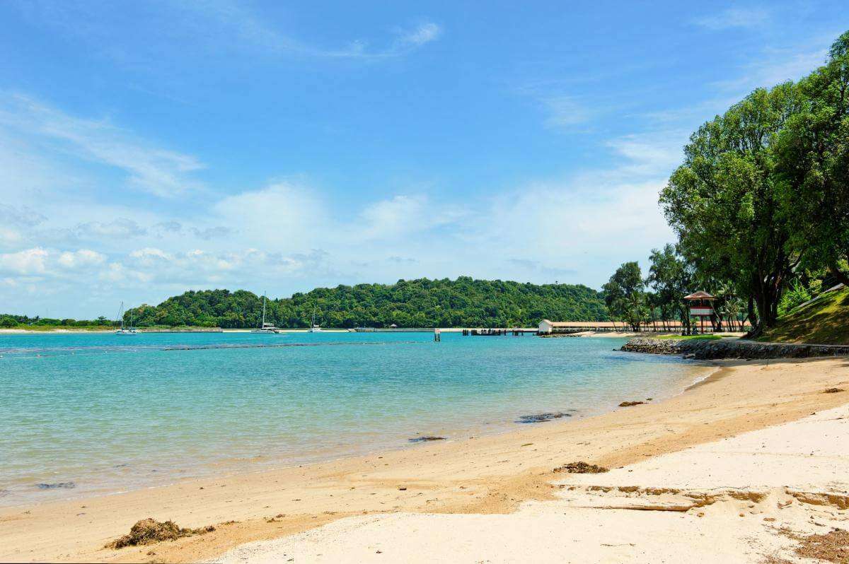 Lazarus Island in Singapore