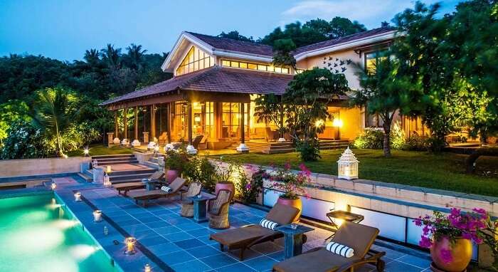 luxury places to stay goa