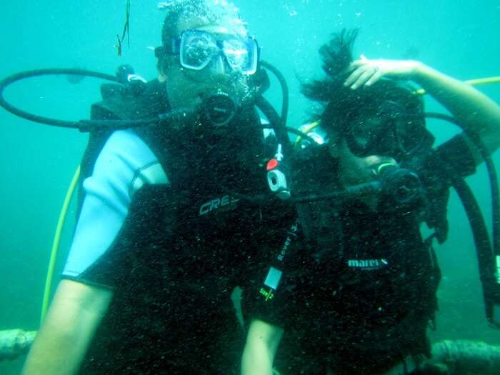 scuba diving in Bali