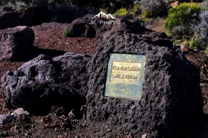 rocky terrain in Reunion Island, France