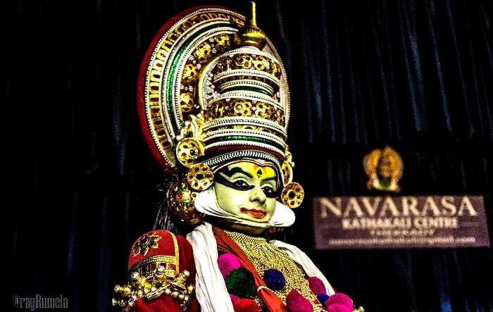 Kathakali performance in Kerala