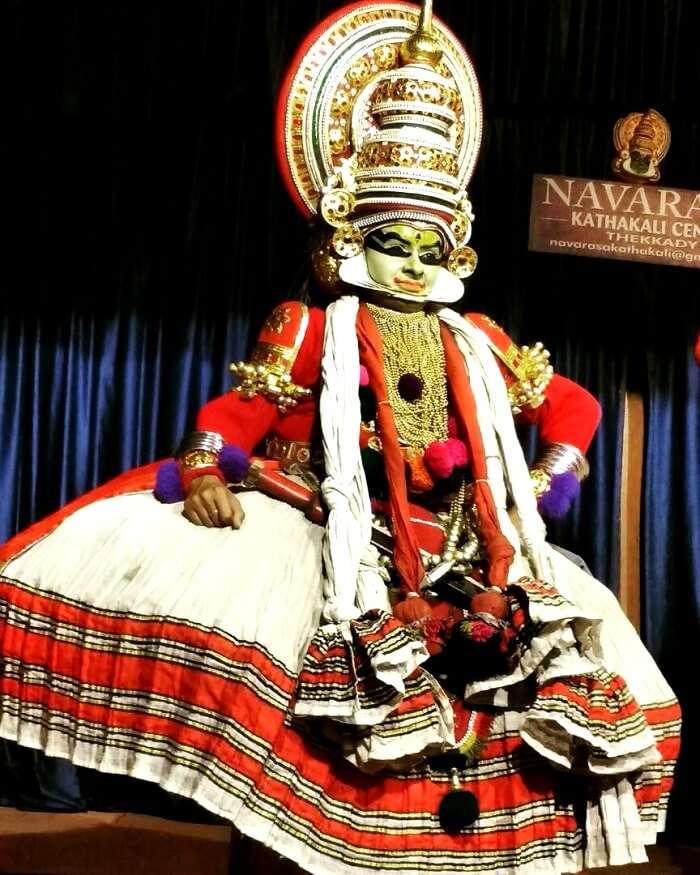 Kathakali performance in Kerala