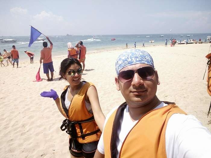 beach sports in Bali