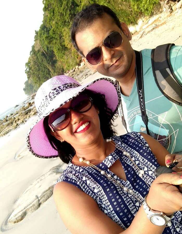 Couple in Andaman