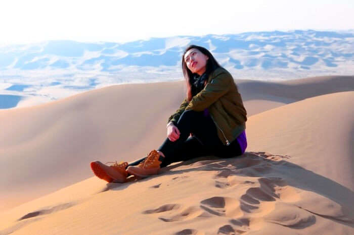 desert trip of inner mongolia