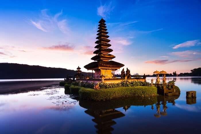 Tanah Lot temple in Bali
