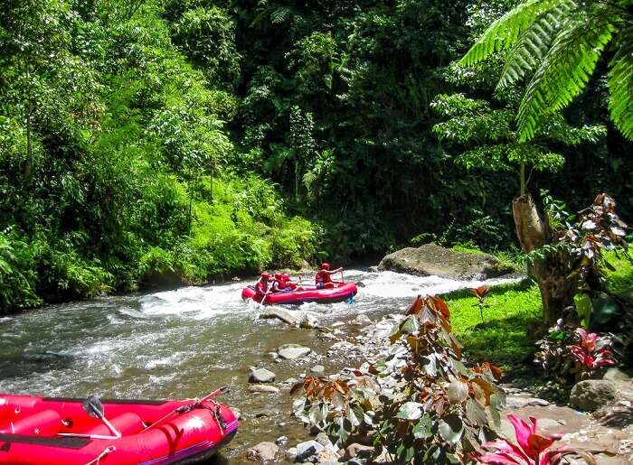 river rafting in Bali