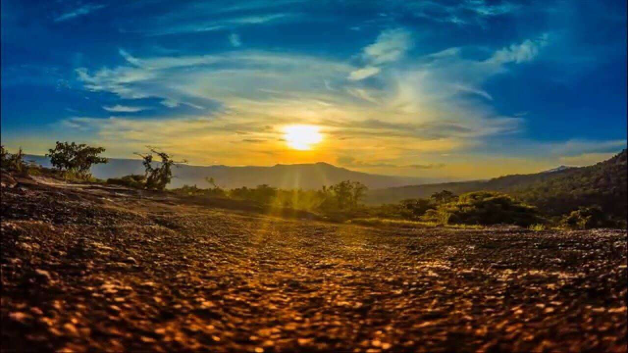 The Sunset Point in Agumbe