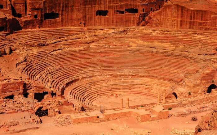 Ancient theater of Petra 