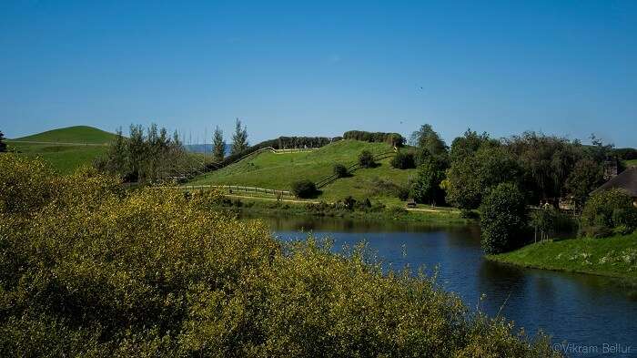 Hobbiton village in New Zealand