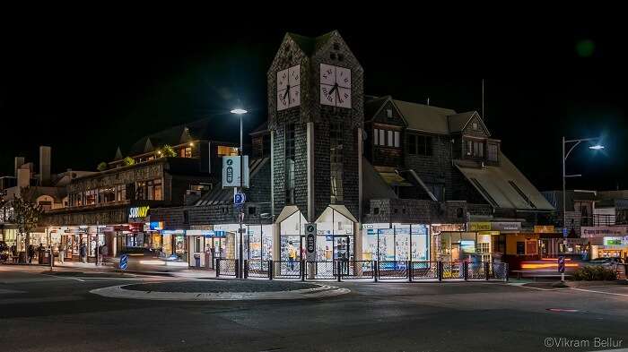 clock tower of queenstown