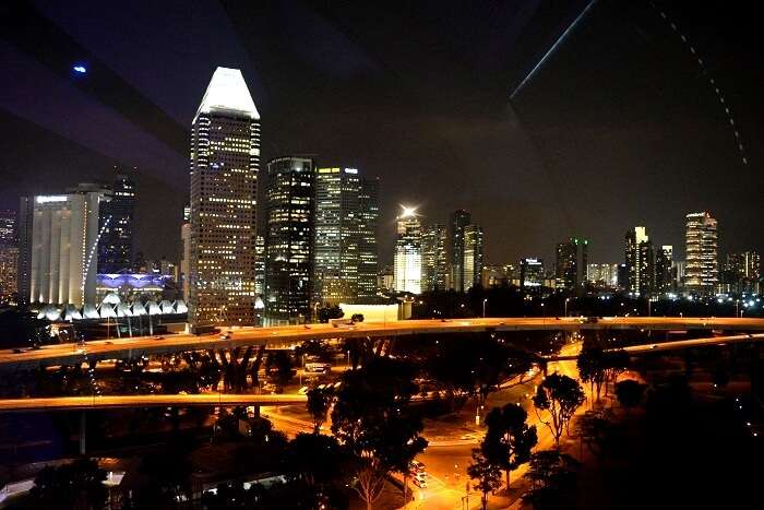 Singapore tour at night