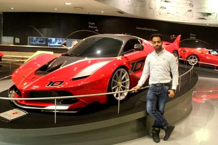 Abu Dhabi Ferrari world