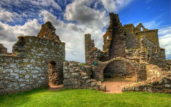 Ruins of Dunnottar Castle - one of the best Scottish castles