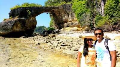 romantic couple in Andaman
