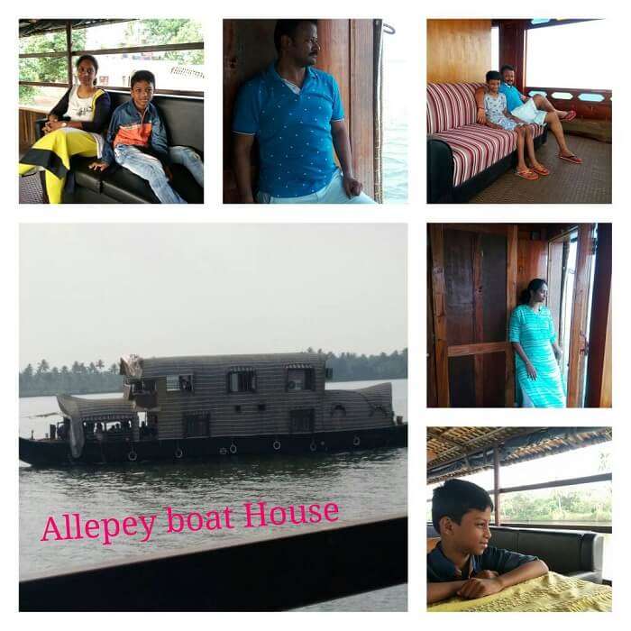 houseboat in alleppey