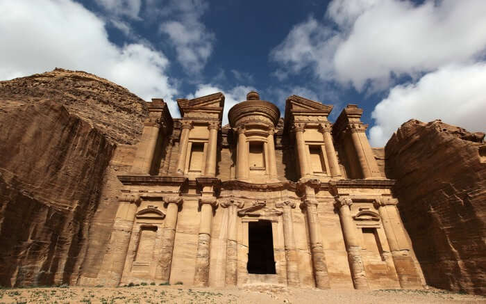 Main entrance of the Treasury 