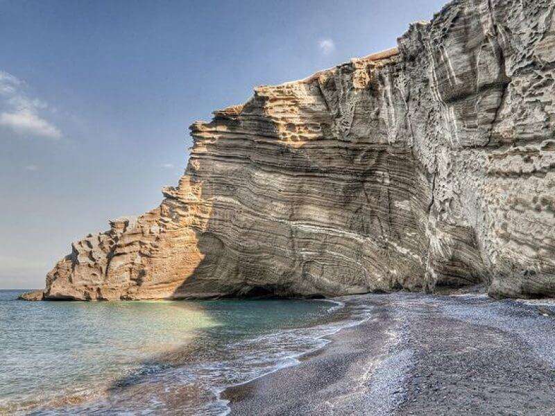 Cape Columbo Beach in Santorini