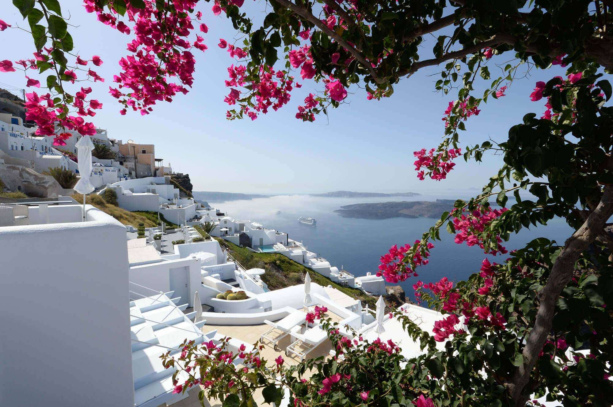 Imerovigil Village in Santorini