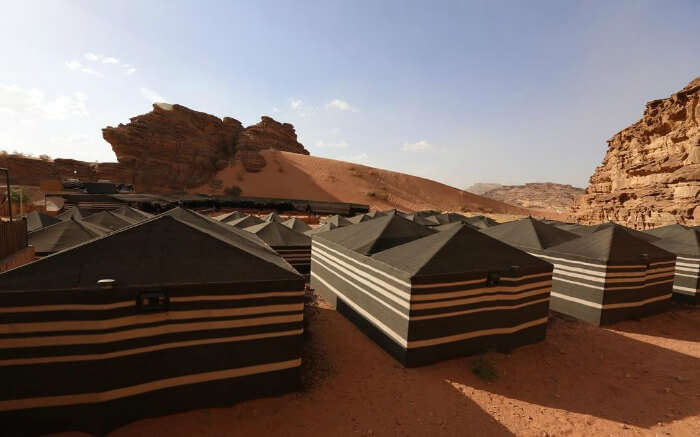 Rahayeb Tents in Wadi Rum