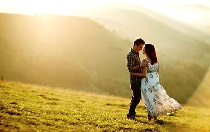 romantic couple in Kerala