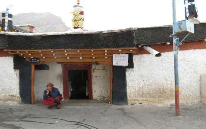 Rooms in Key Monastery in Himachal Pradesh