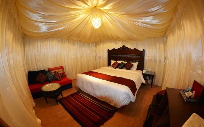 Tent room Wadi Rum Night Luxury Camp 