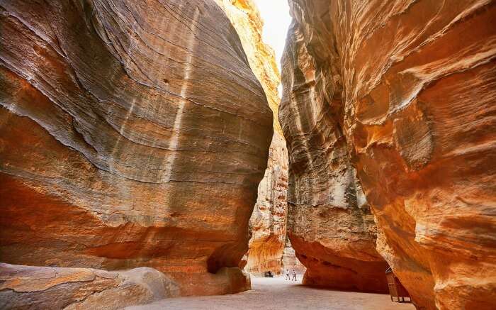 The Siq in Petra 