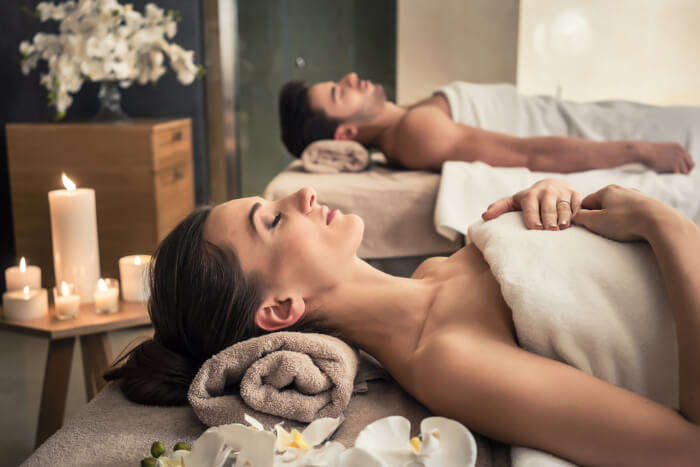 Treat yourself to some couples’ massage sessions
