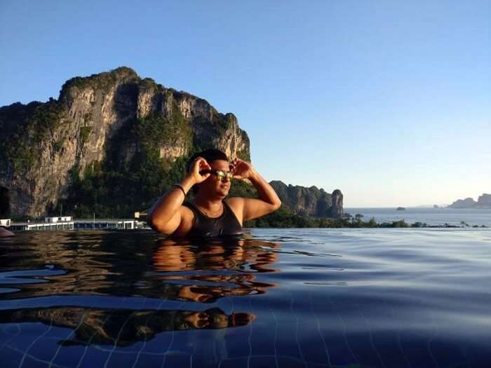 infinity pool in krabi