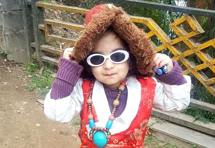 cute children in sikkim