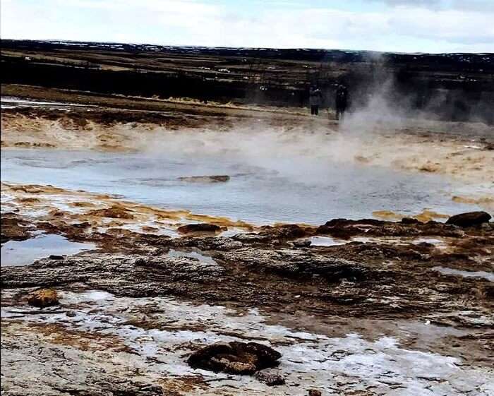 hot springs in Iceland