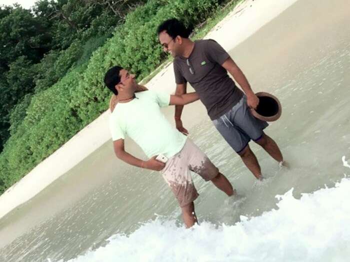 friends vacation to andaman