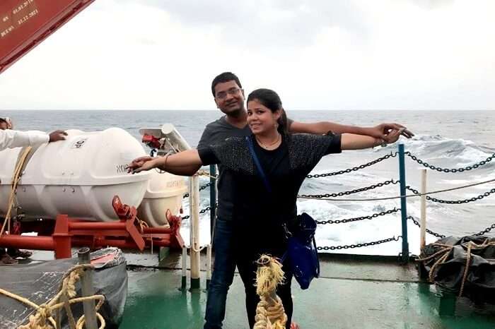 ferry ride in andaman