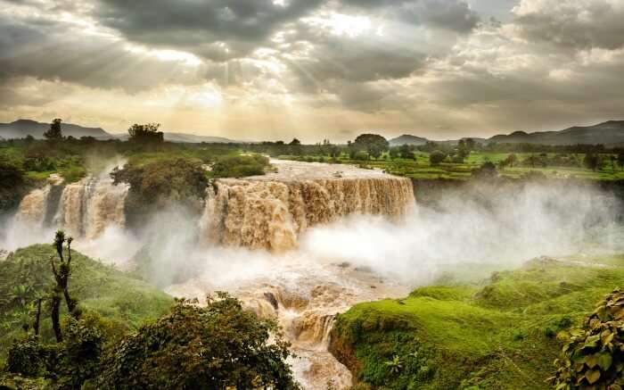 Blue Nile Falls in Ethiopia