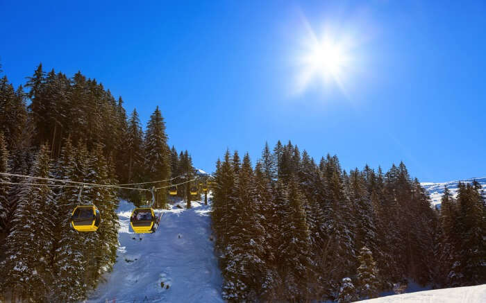 Cable car in Bad Gastein 