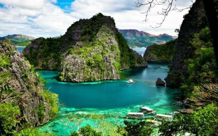 Colorful landscape of Coron Island in Philippines SS01062017