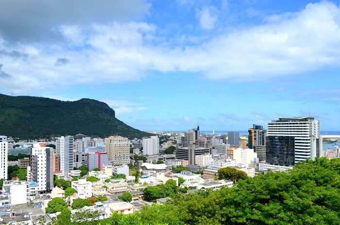 scenic view of port louis
