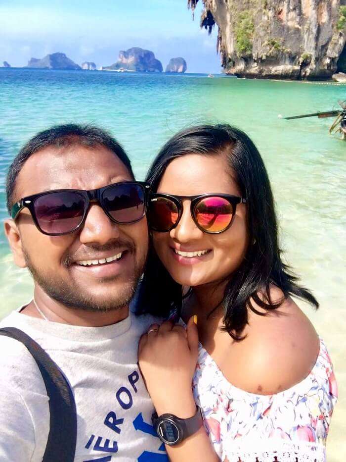 couple in krabi island