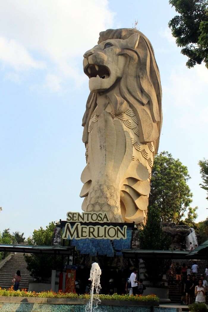 sentosa merlion