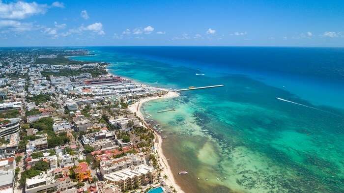 Playa del Carmen in Mexico