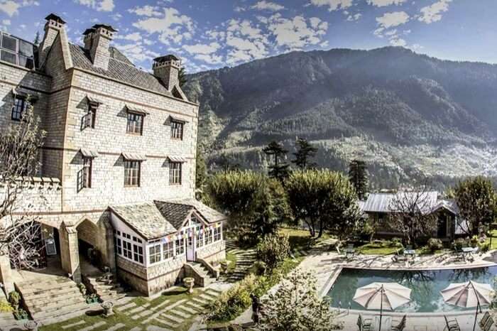 The verdant views of The Himalayan Spa Resort and surrounding nature