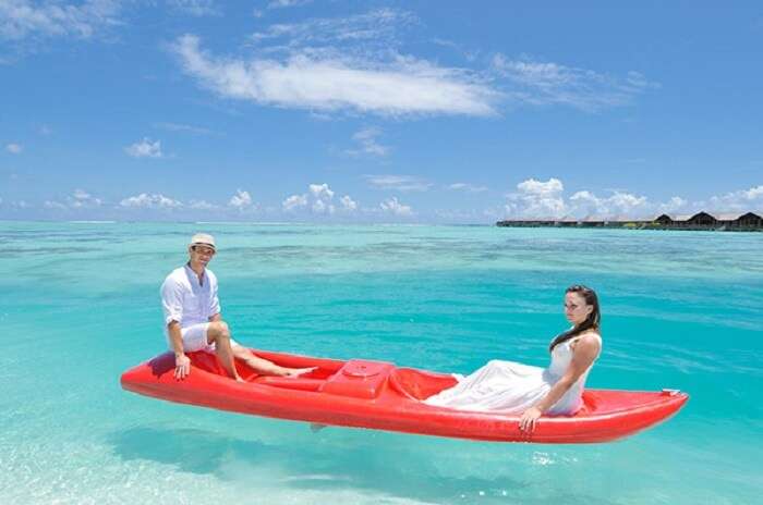 Canoeing at Paradise Island