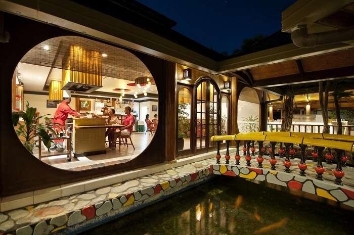 Japanese restaurant at Paradise Island