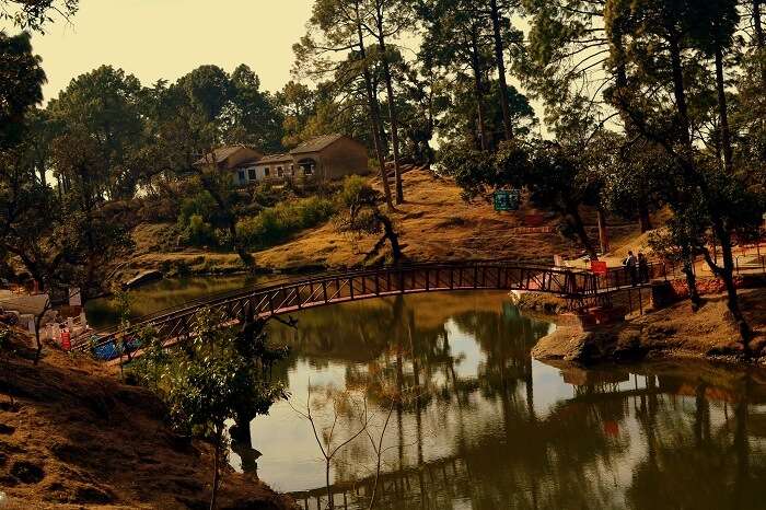 The famous Bhulla Tal Lake in Lansdowne