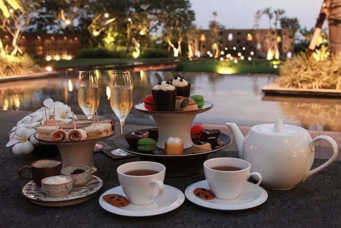 romantic places to eat bali