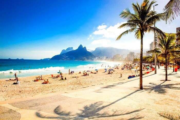 ipanema beach in Brazil