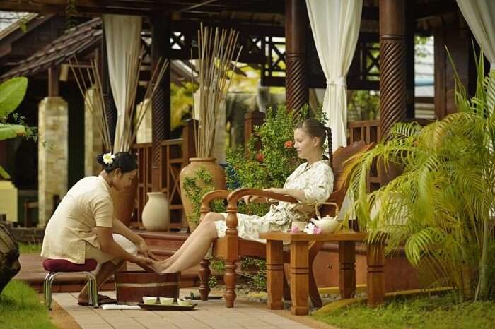 Spa at the Paradise Island resort and spa 