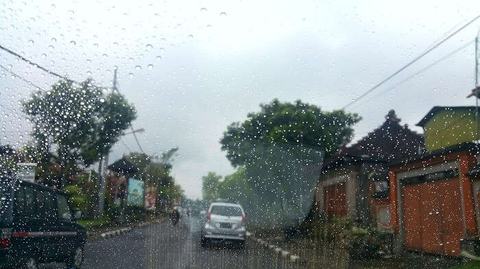 rainfall in bali